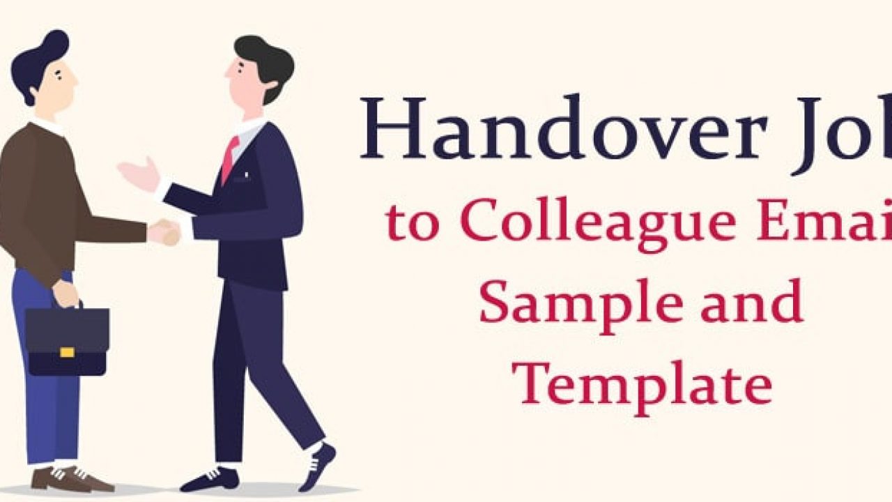 handover task email