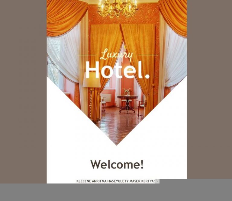 hotel email template