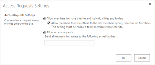 how to ask access request