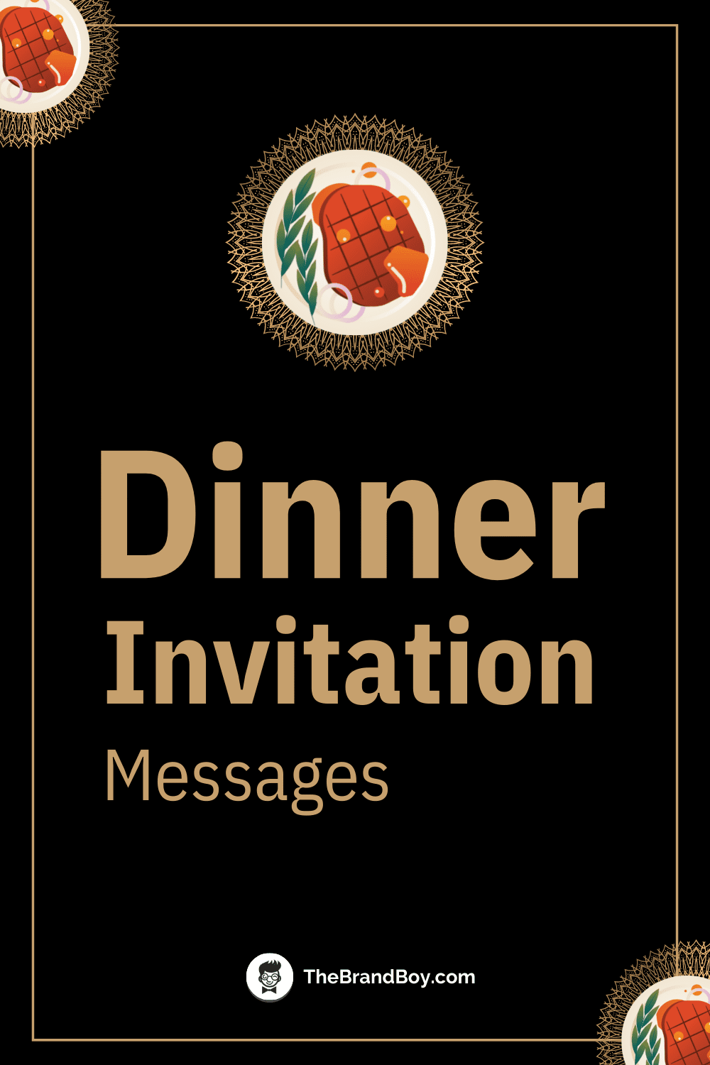 invitation for dinner message