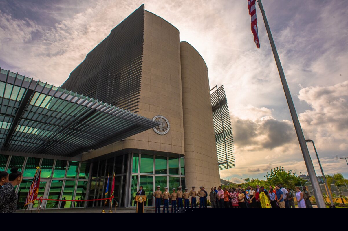 us embassy port moresby address