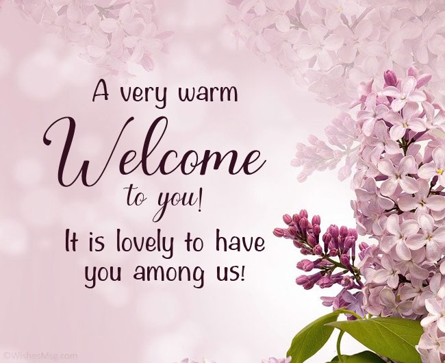 welcome message facebook page