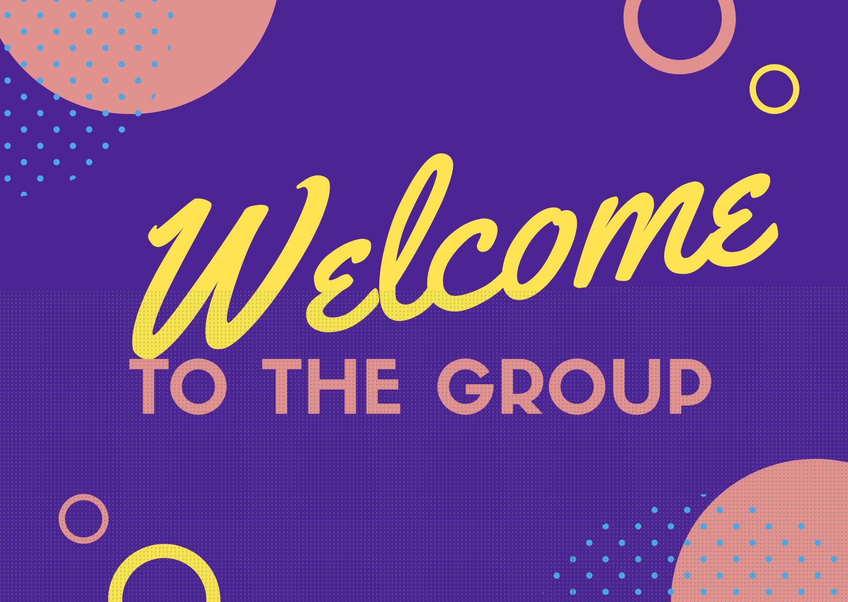 welcome post for new facebook page