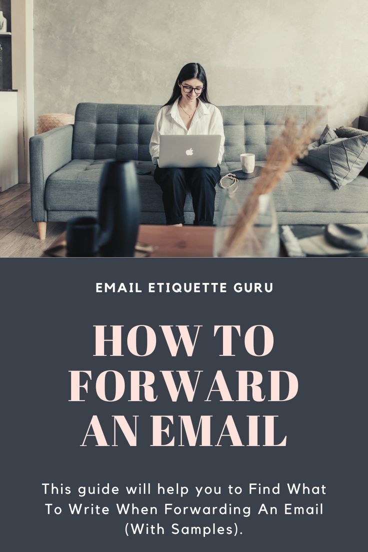 what to write when forwarding an email to boss